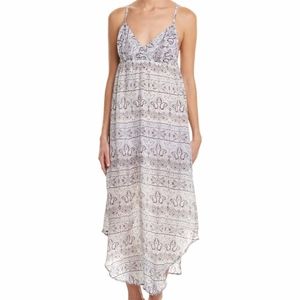 Gypsy 05 Cross Back Spaghetti Strap Maxi Dress